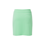 Skort with Gingham Trim