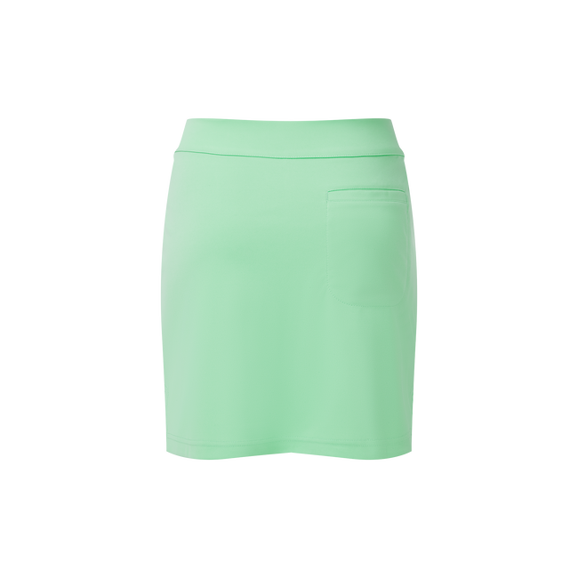 Skort with Gingham Trim