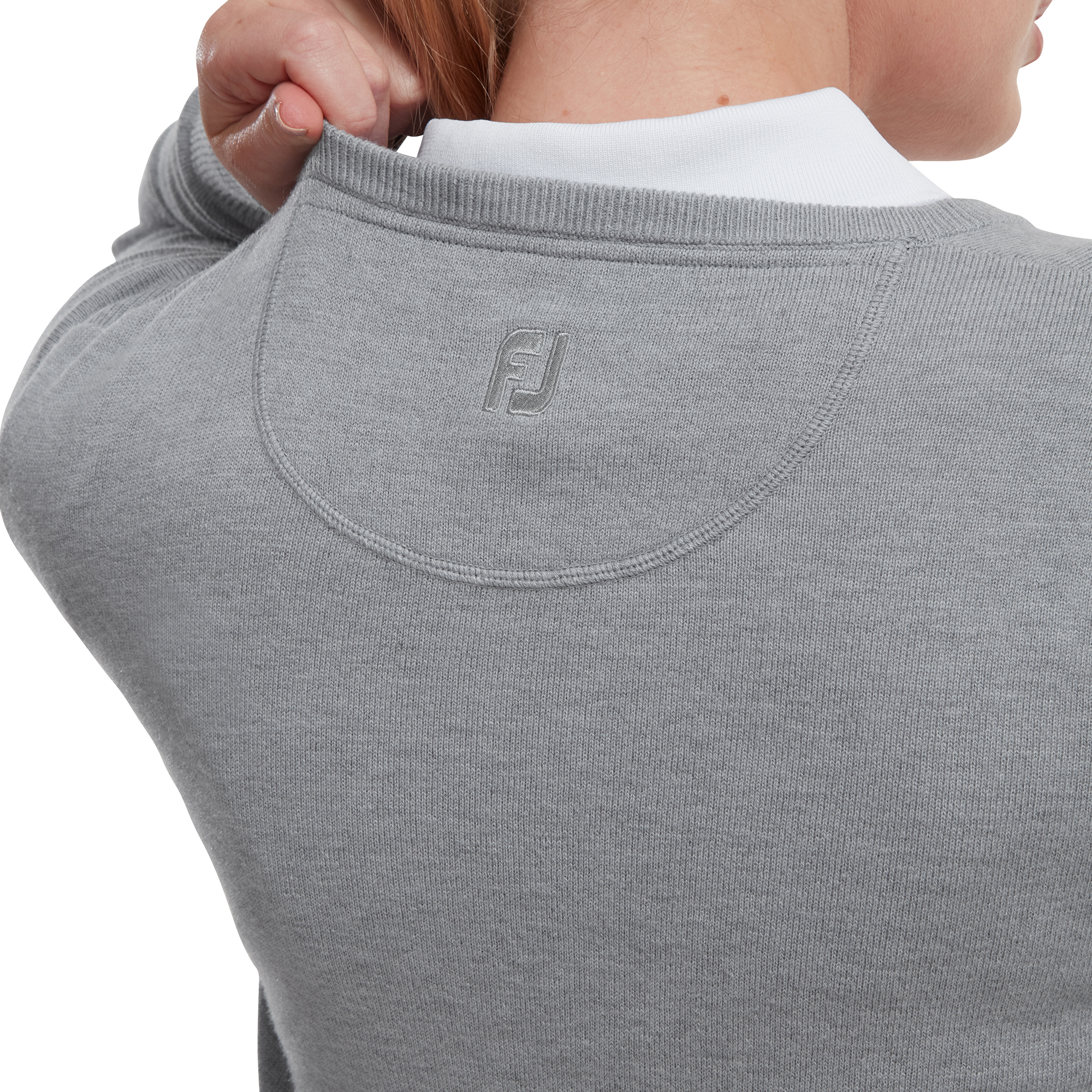 Pullover en laine col V