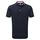 Stretch Pique With Micro Stripe Trim