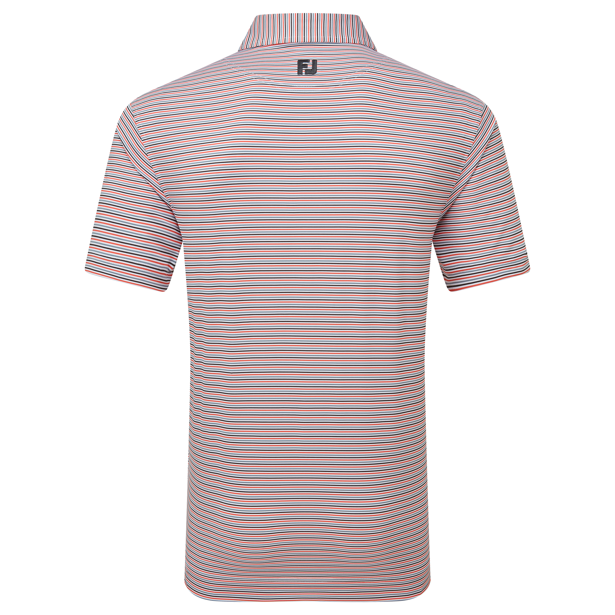 Polo en fil d'Ecosse &agrave; rayures