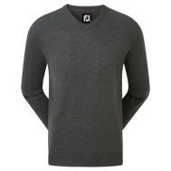 Wool Blend V-Neck Pullover