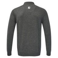 Wool Blend Half-Zip Pullover