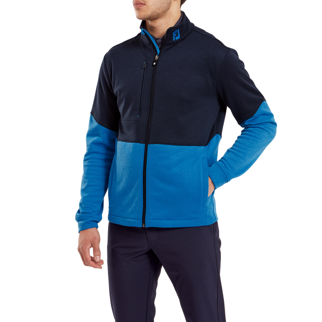 Colour Block Full-Zip Chill Out