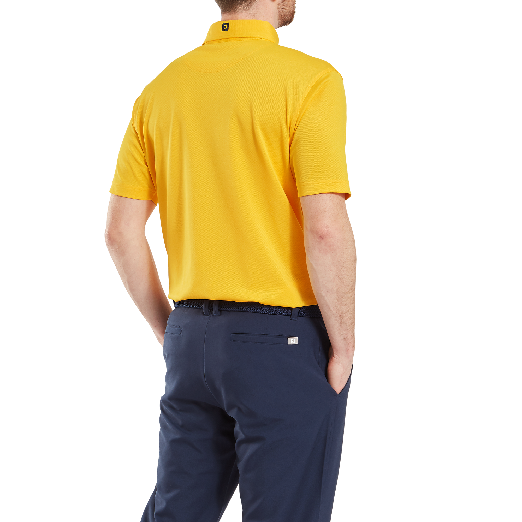 Polo stretch piqu&eacute; uni