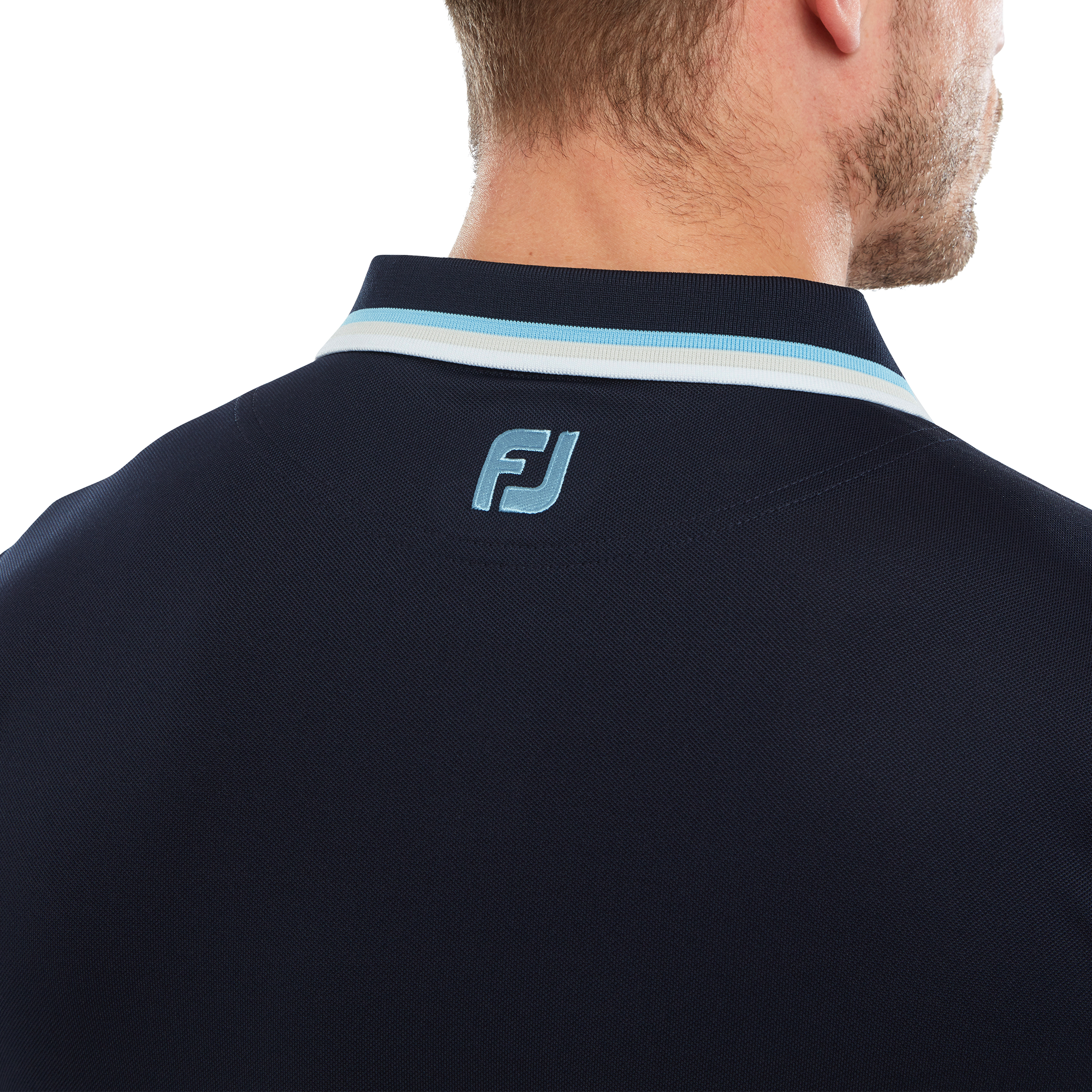 Solid Polo med Trim Pique