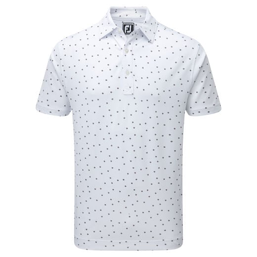 Stretch Pique Flower Print