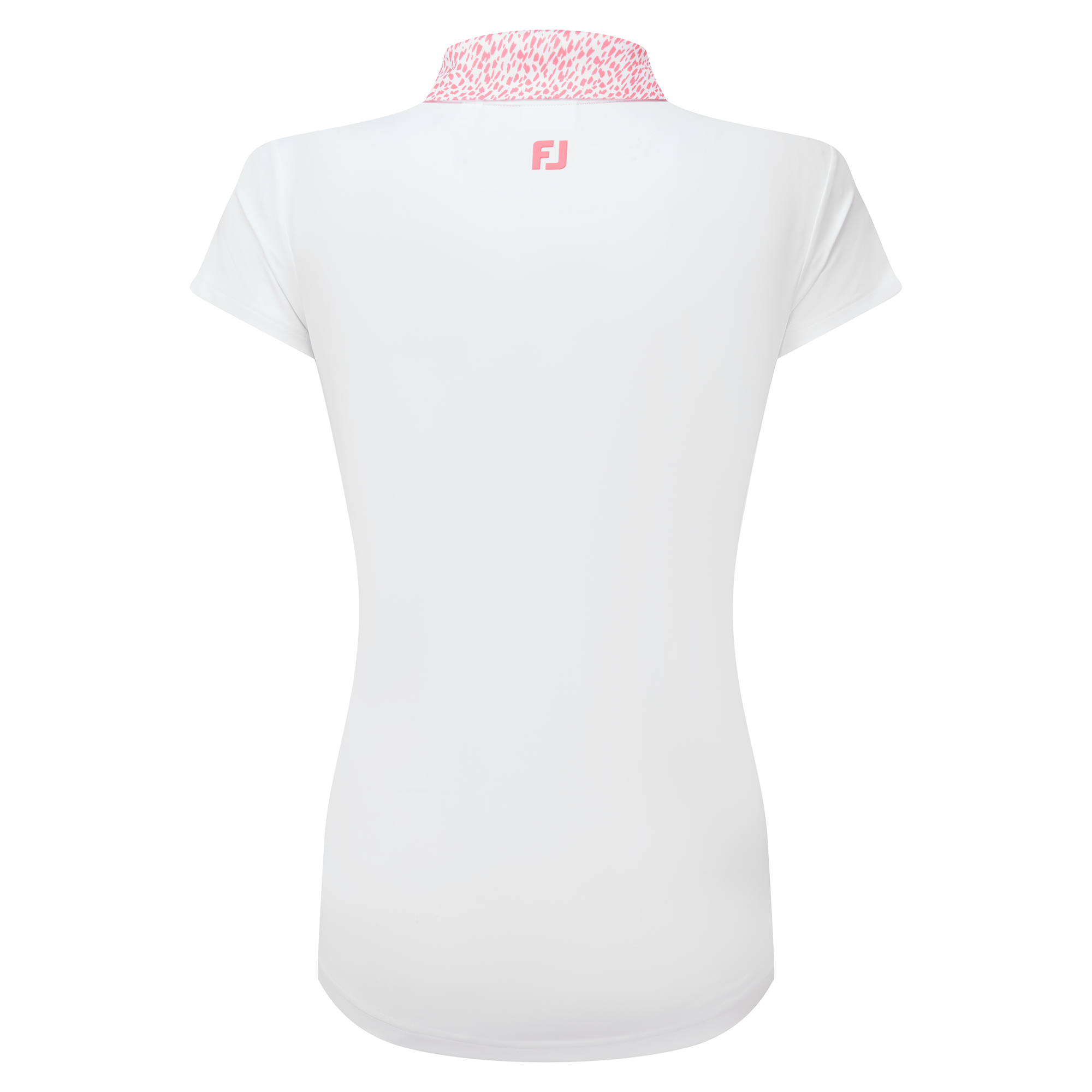 Cap Sleeve Print Trim Lisle