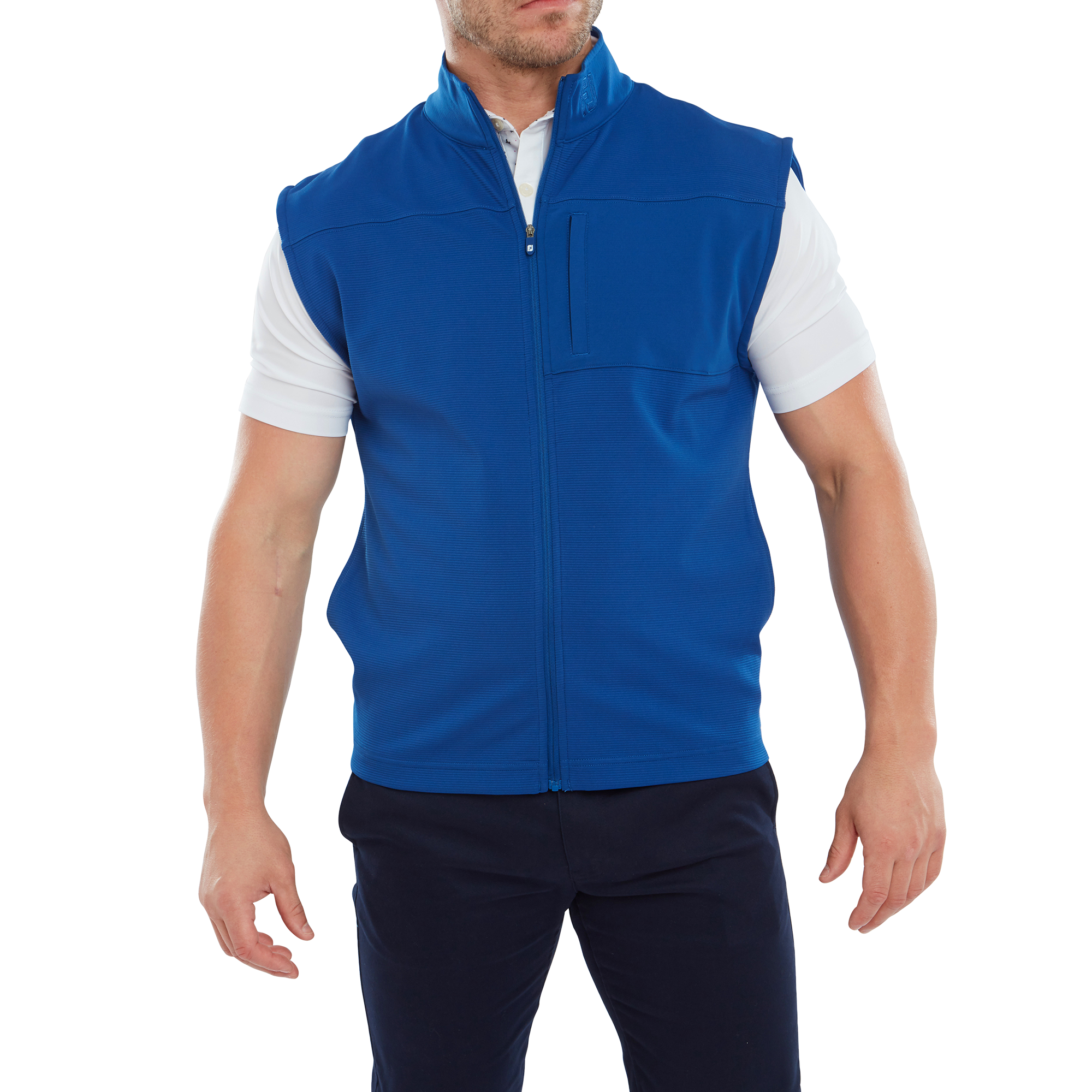 Veste sans manche en tricot Ottoman