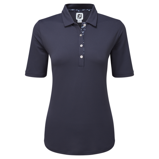 Half-Sleeve Solid Pique