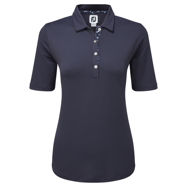 Half-Sleeve Solid Pique