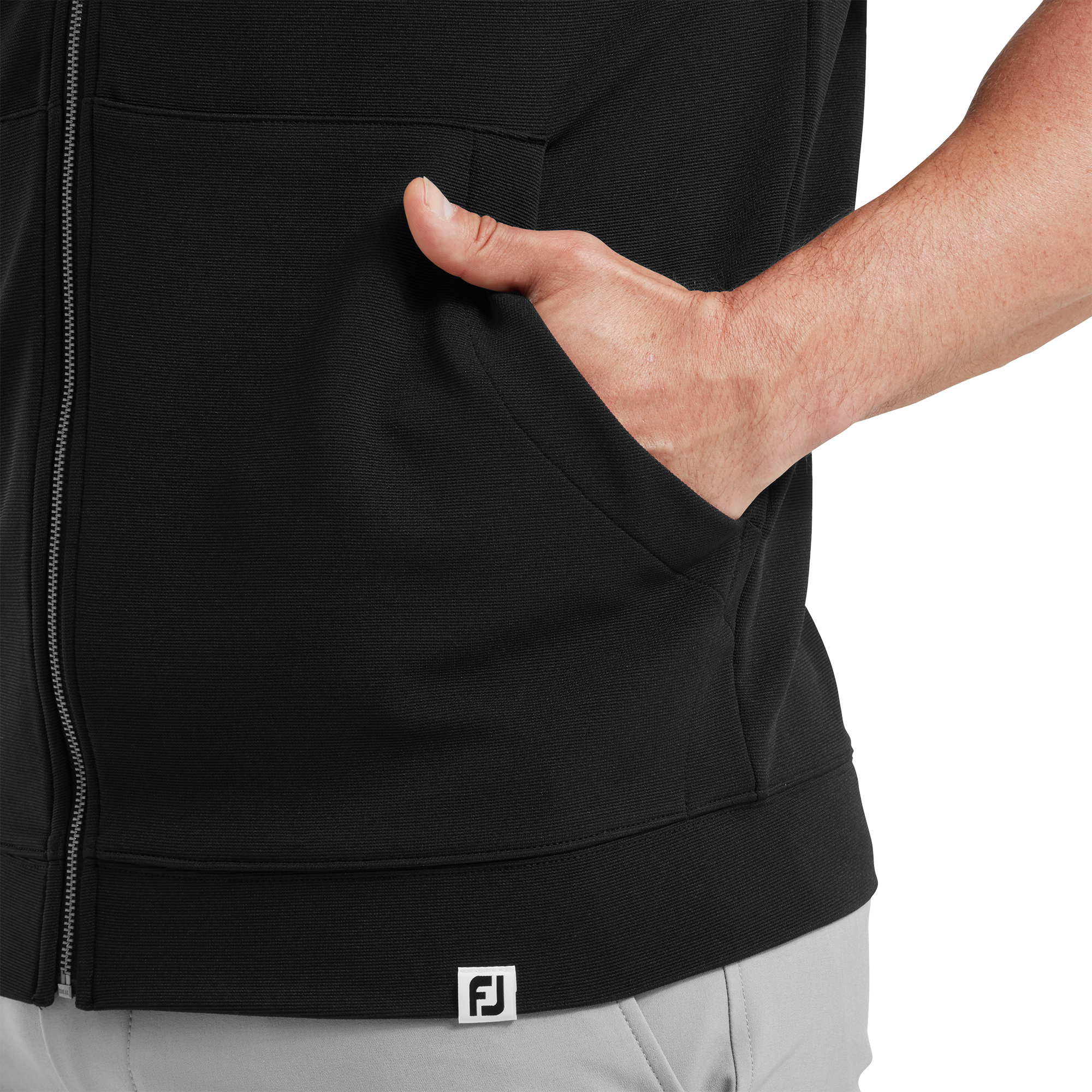 Full-Zip Hoodie Vest