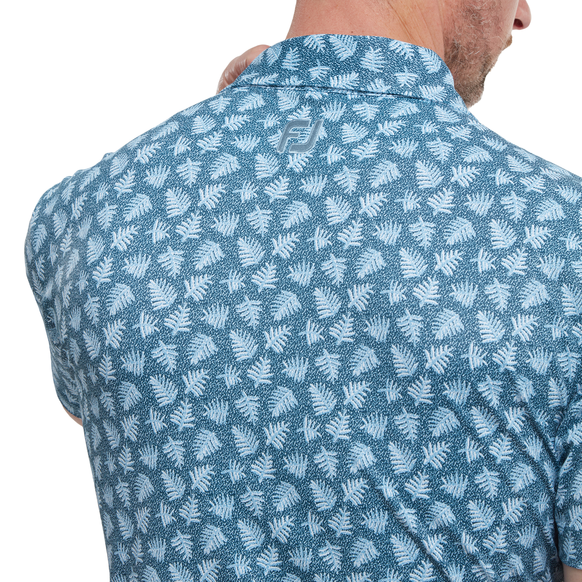 Shadow Palm Print Pique