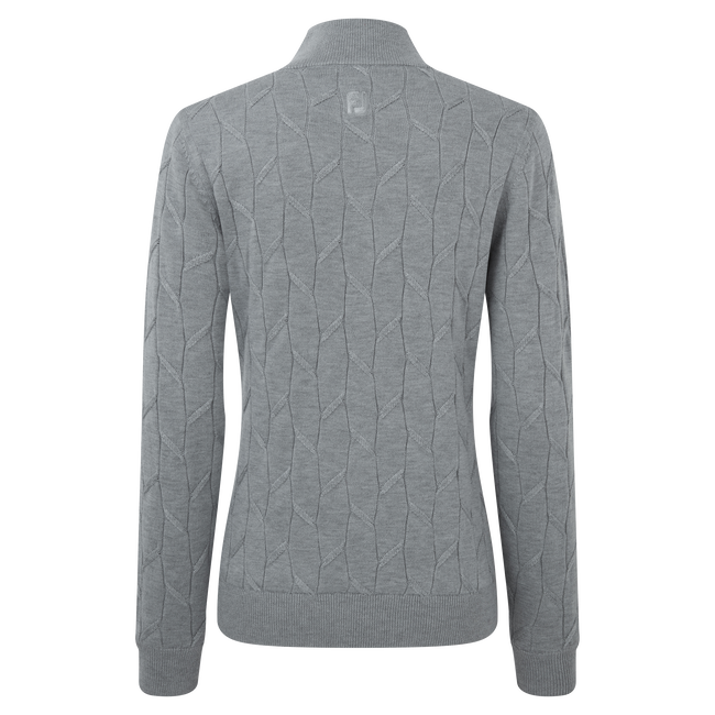 Full-Zip Lined Pullover