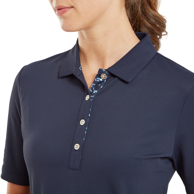 Half-Sleeve Solid Pique