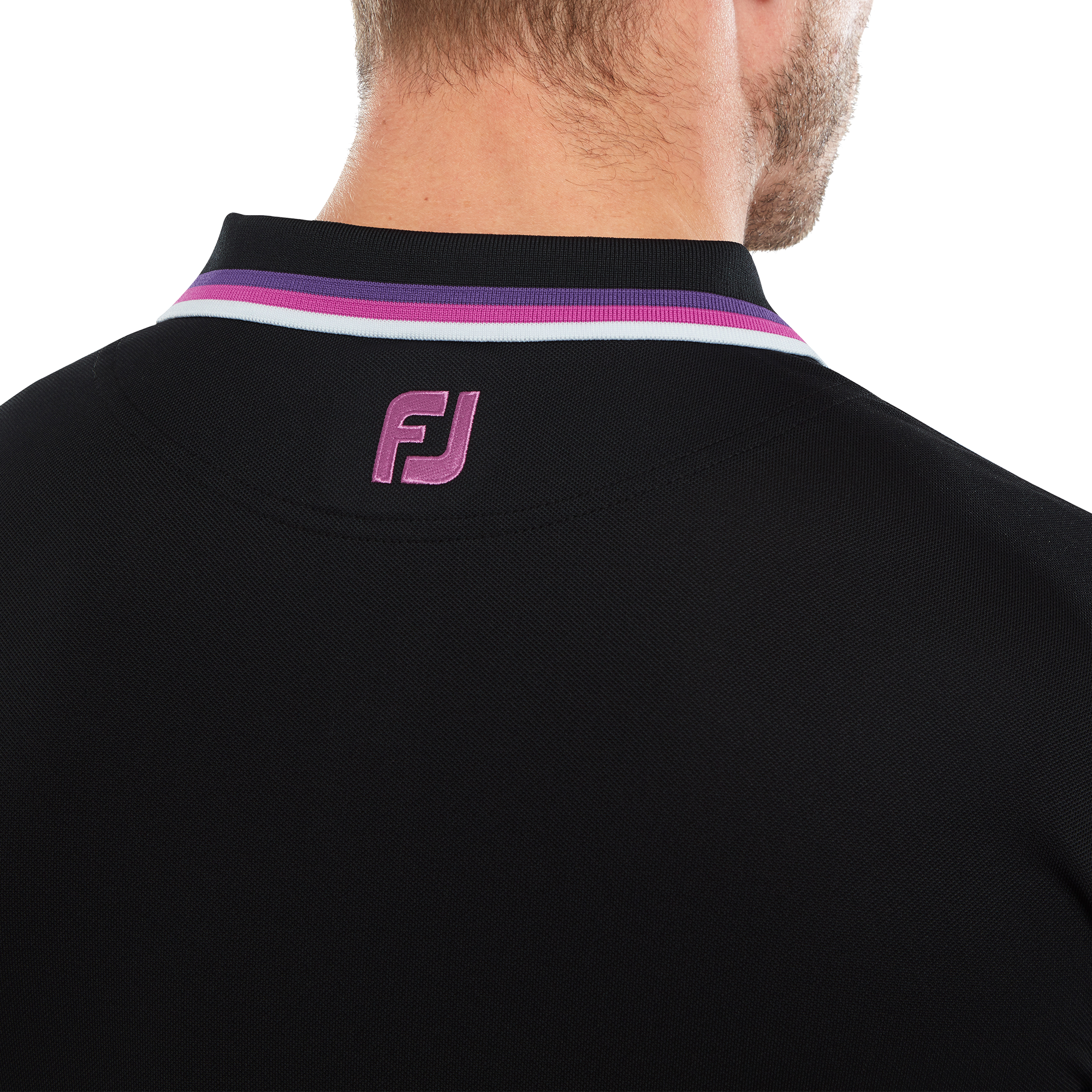 Solid Polo med Trim Pique