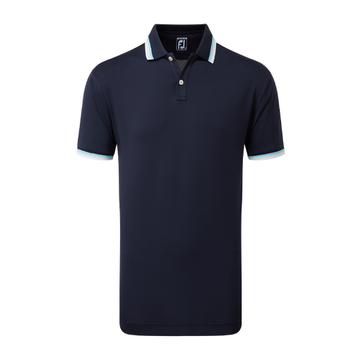 Solid Polo med Trim Pique