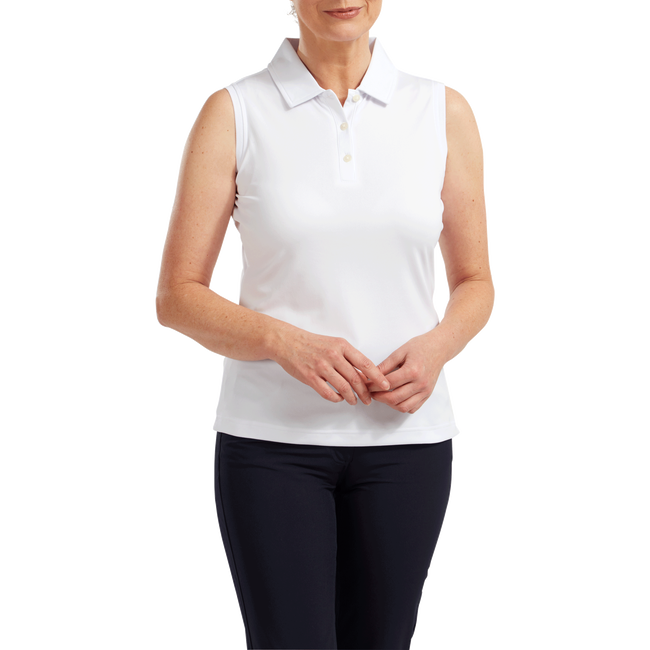 Interlock Sans Manche Solid Femmes