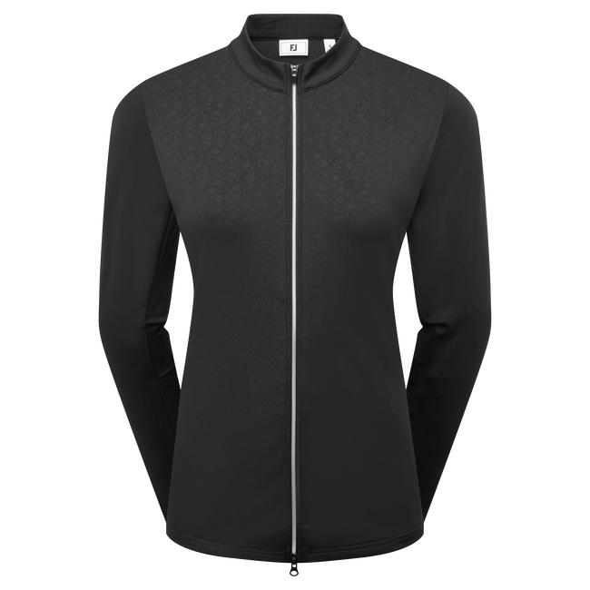 Full-Zip Debossed Midlayer