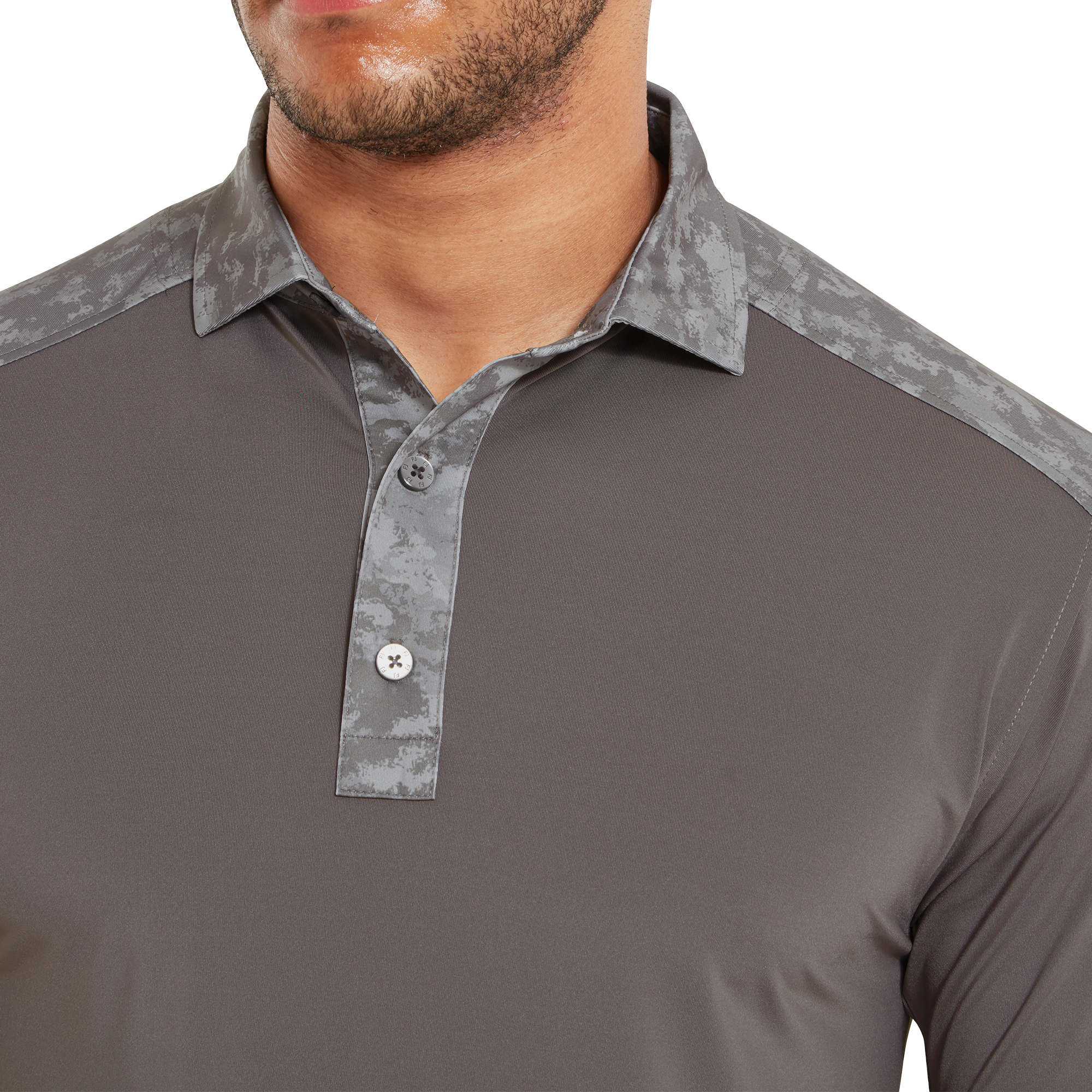 Cloud Camo Trim Lisle