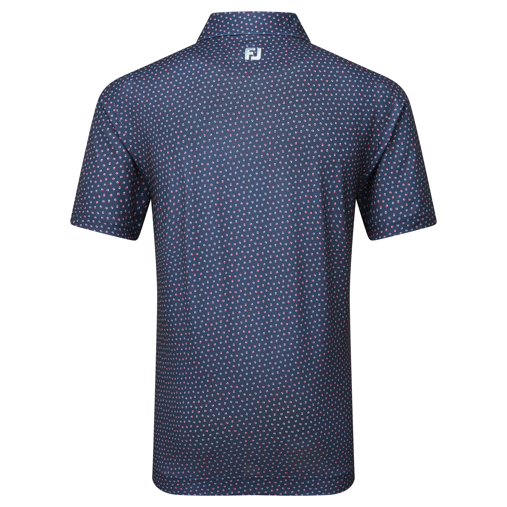 Polo piqu&eacute; imprim&eacute; g&eacute;lule