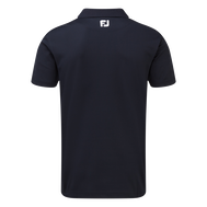 Stretch Pique Solid Knit Collar
