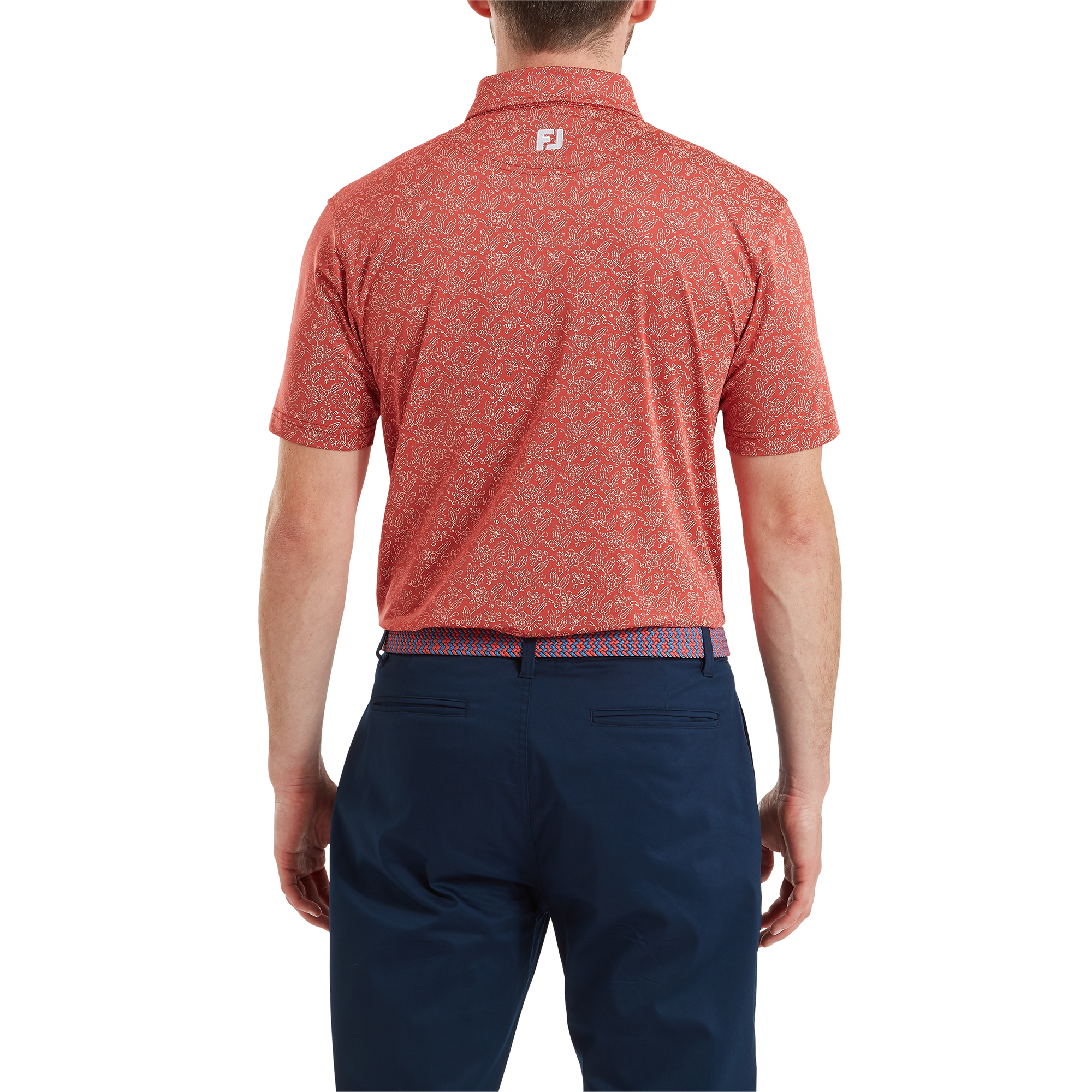 Wingtip Floral Lisle