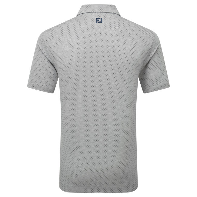 Stretch Lisle Dot Print