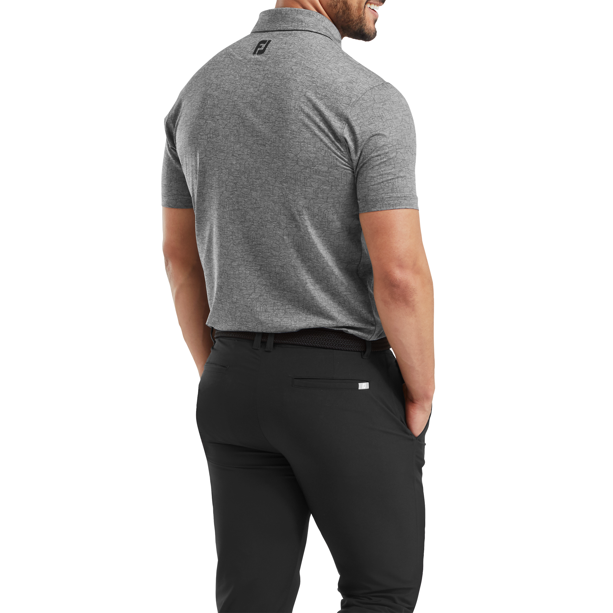 Scottish Town Print Lisle