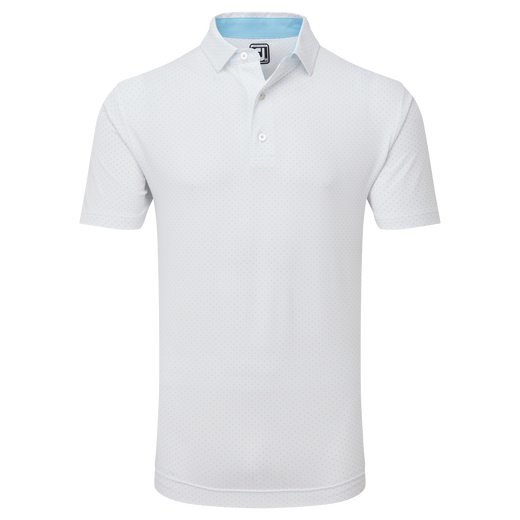 Stretch Lisle Dot Print