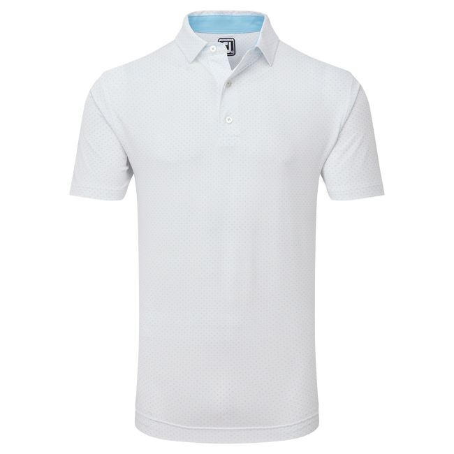 Stretch Lisle Dot Print