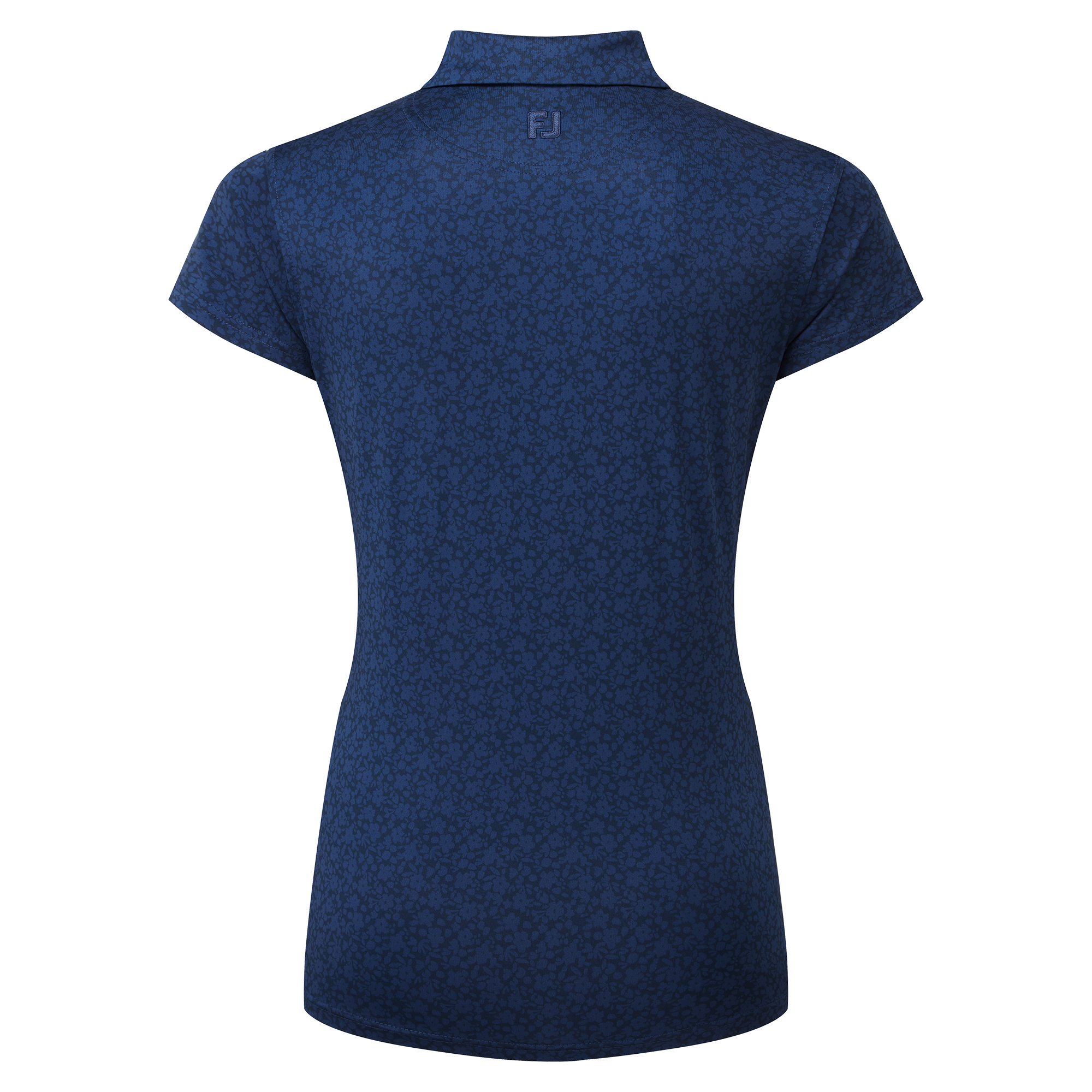 Painted Floral Cap Sleeve Lisle