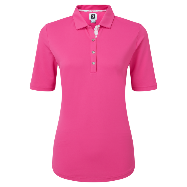 Half-Sleeve Solid Pique