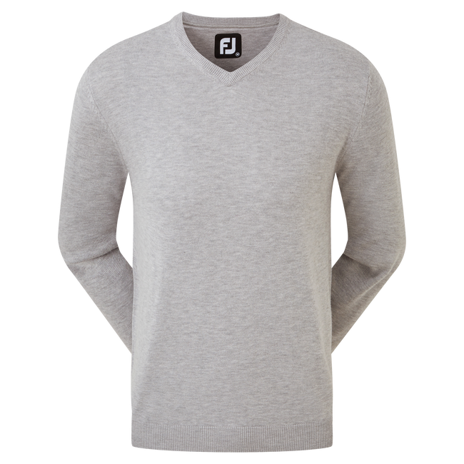 Wool Blend V-Neck Pullover