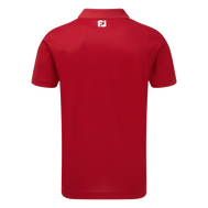 Stretch Pique Solid Knit Collar