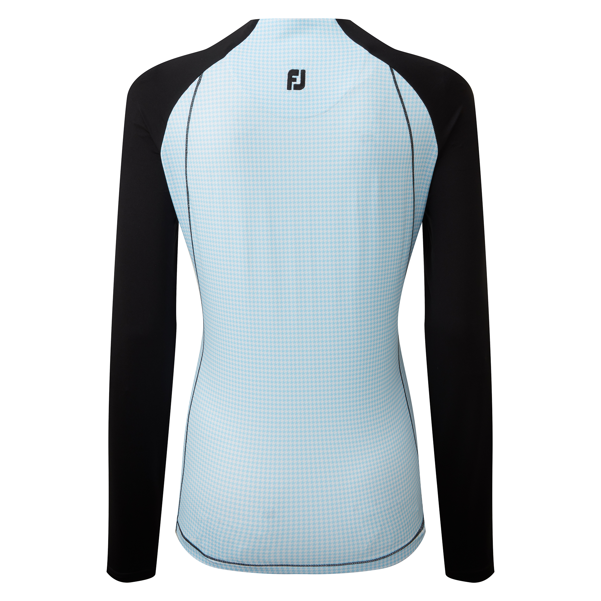 Mellanlager med Houndstooth-tryck