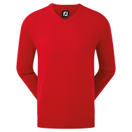 Wool Blend V-Neck Pullover